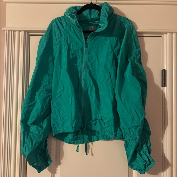 Free People Ruched Out Packable Jacket - Picture 2 of 4